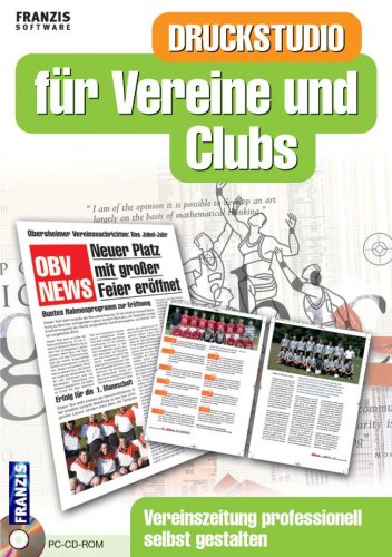 Preisvergleich Produktbild Druckstudio für Vereine und Clubs