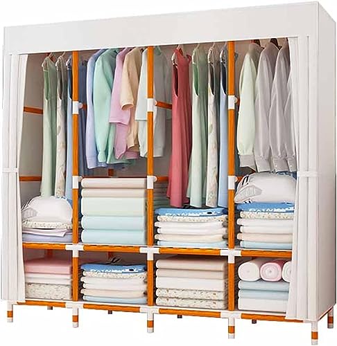 Armoire portable en toile pour résoudre le manque de placards