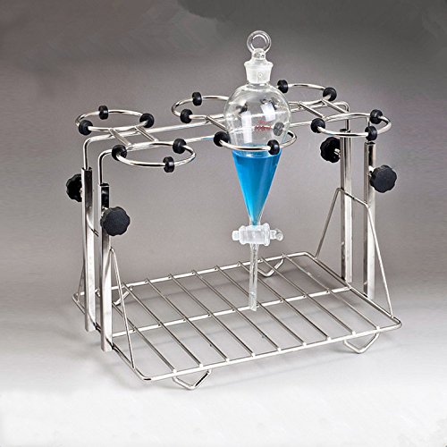 Embudo separador de cristal en forma de pera, embudo separador de laboratorio, cristal de borosilicato, embudo separador, química, equipo de 3, vidrio de borosilicato, 2000 ml, 29 juntas