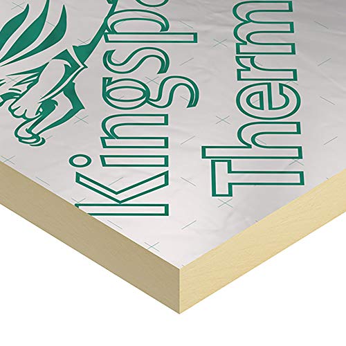 Buildershop UK Celotex GA4050/Kingspan TP10/TF70, 2400 x 1200 x 50 mm, 12 fogli