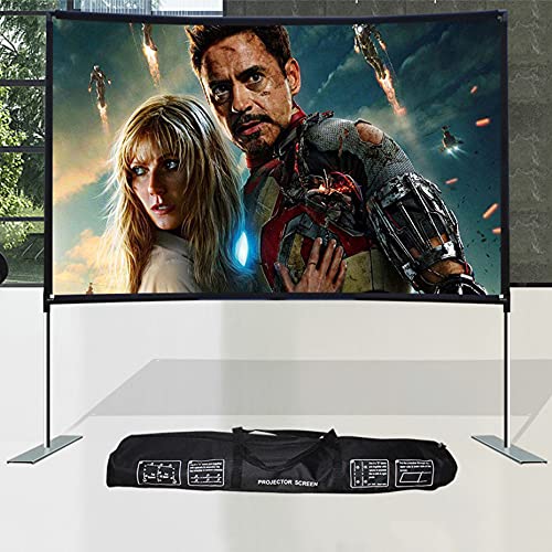 Image of Honeytecs 16:9 Projector Sn Stable Base Connection Home Theater Portable Outdoor Movie (120inch)