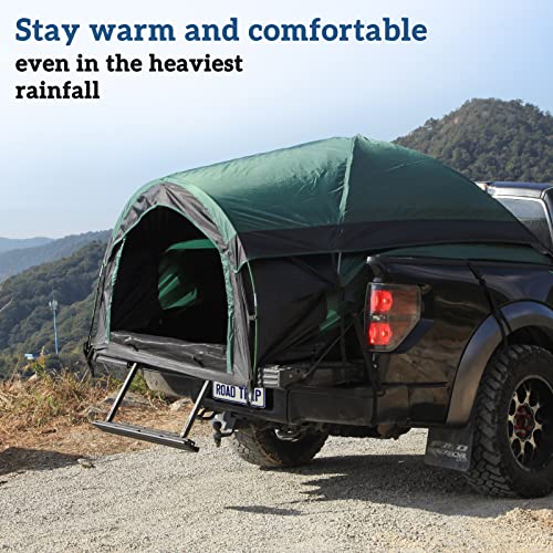 Mr Compact Truck Tent For Camping With Waterproof Rainfly, Double Layer For 2Person Portable Truck Bed Tent, Car Bed Camp Tents For Pickup Trucks, Fits Mattresses 72-74", Vehicle Mounted Tent… #TOP7