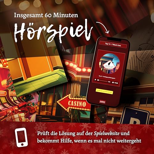 Escape-Adventskalender Crimecases Escape Room Spiel Der Vegas Fall