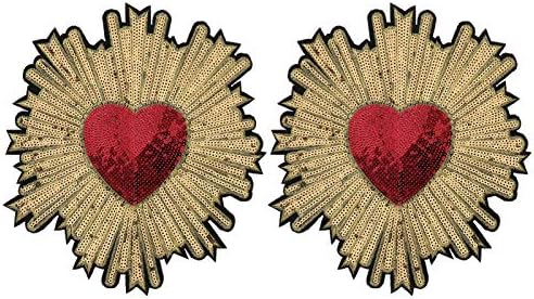 2 Toppe Ricamate A Teschio Delicato – Termoadesive E Da Cucire Per Personalizzare Vestiti E Accessori - 2
