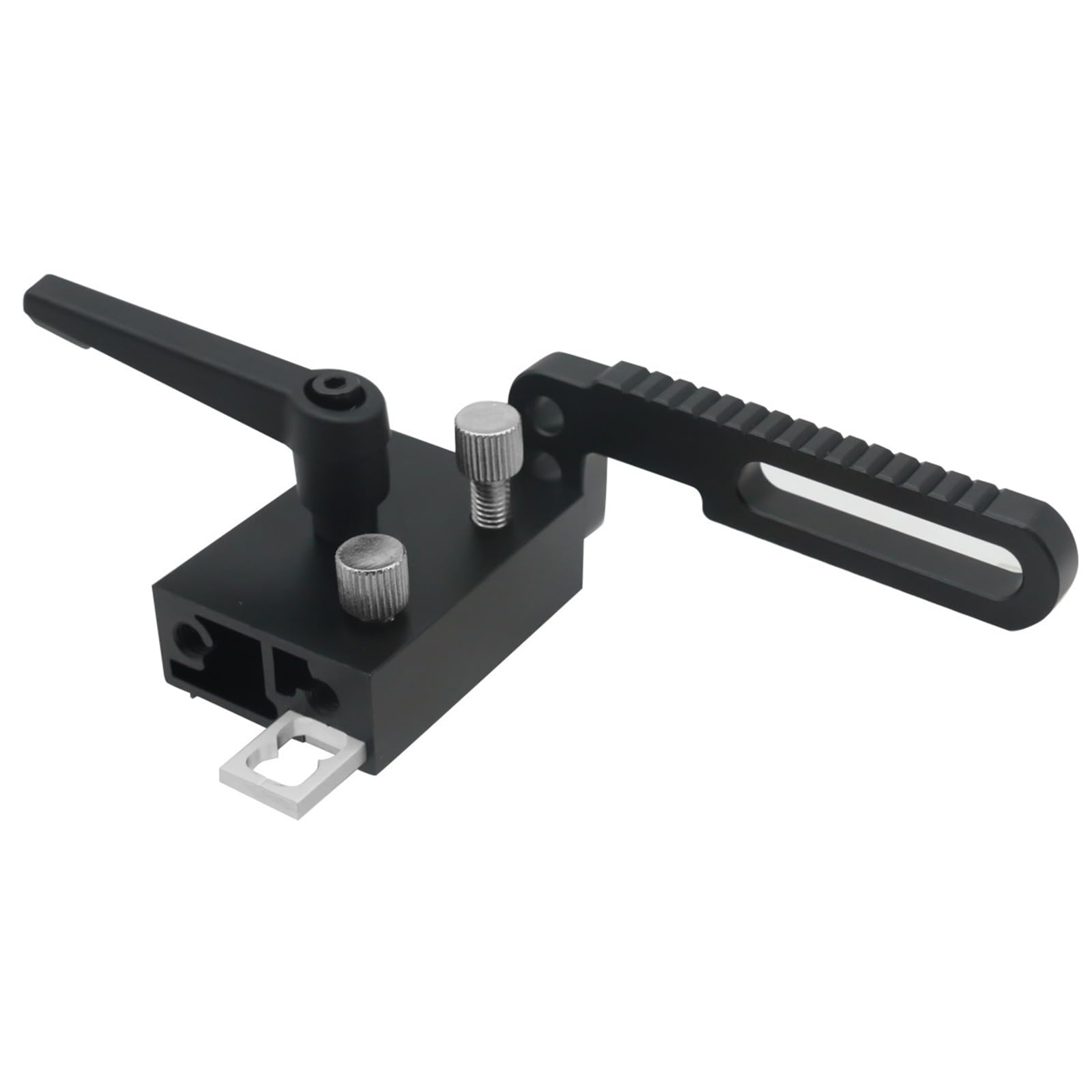 Ferma Mitro NC 75mm Per T-Track – Guida In Alluminio Per Seghe Da Banco E Lavorazione Legno