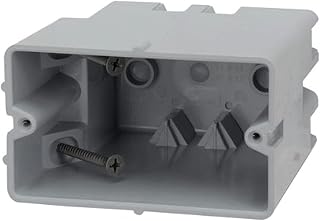 Madison Electric Products MSBHZ One Gang Horizontal Device Box with Depth Adjustable, Heavy Duty 42lb