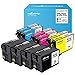 myCartridge Re-Manufactured Ink Cartridge Replacement for Epson 252XL (4 Black 2 Cyan 2 Magenta 2 Yellow, 10-Pack)