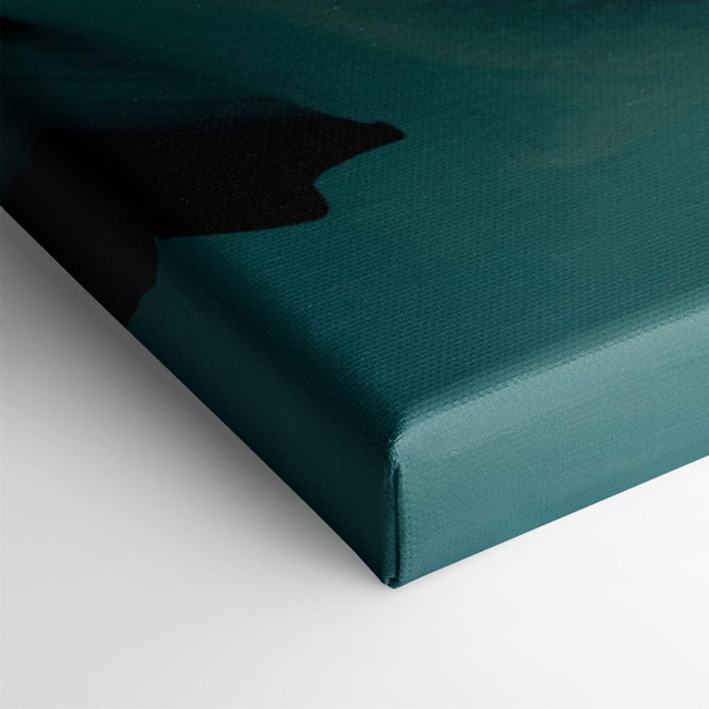 Canvas for Living room. Vivid Euphoria: An Abstract Fusion of Dynamic Colors and Serene Imagery, 27 x 18 inch Canvas Wall Art - Contemporary Masterpieces - Modern Home Decor - 69x46 cm (27x18 inch)