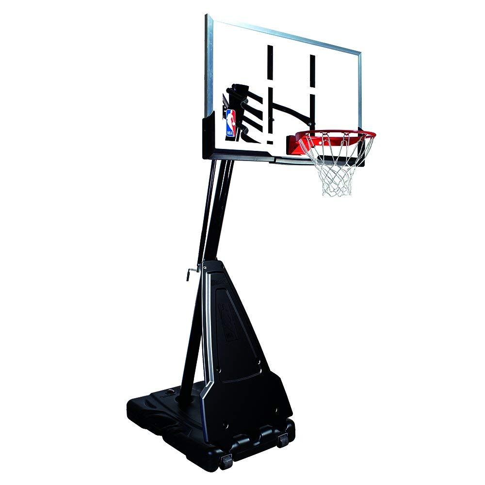 Spalding NBA Portable Basketball System (Black, SN68562CN)