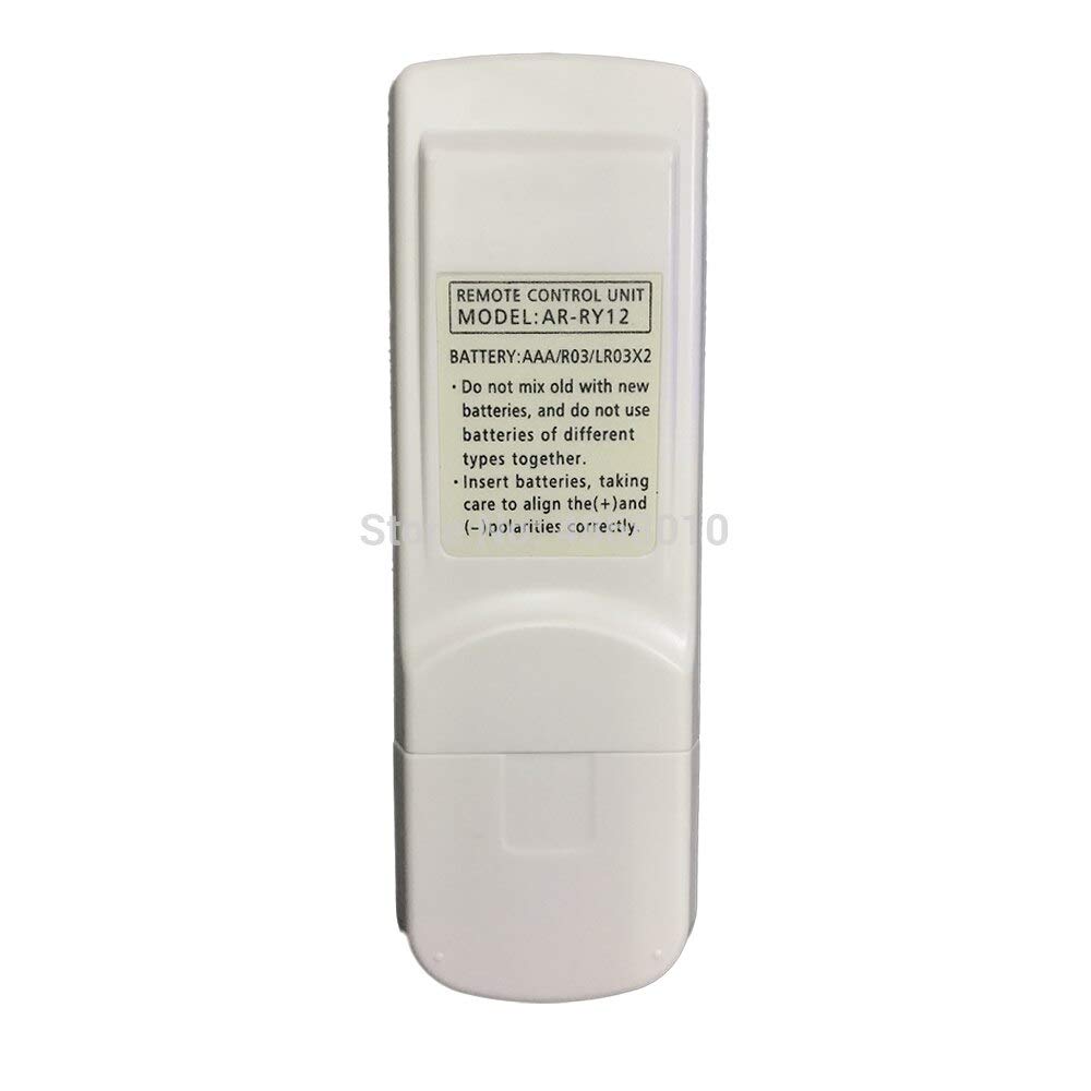 Calvas - Telecomando universale per climatizzatore Fujitsu AR-RY12 AR-RY3 / AR-RY4 / AR-RY5 AR-RY11 Fernbedienung