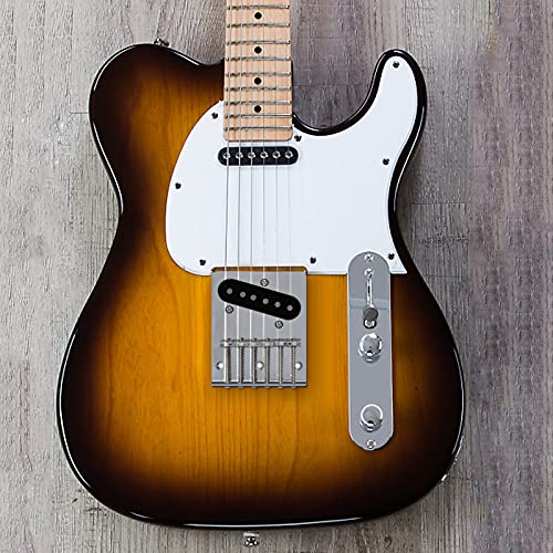 Telecaster Bridge 6 Saddles With Pickup For Fender Tele Vintage Style Electric Guitar Parts Replacement, Chrome #TOP6