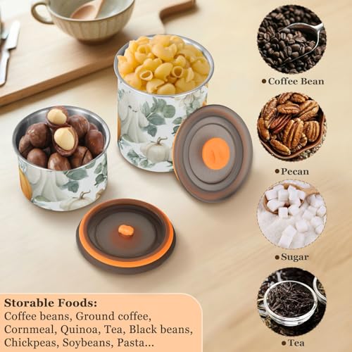 Contenedor Hermético Acero Inoxidable 500ml para Café miniatura 6