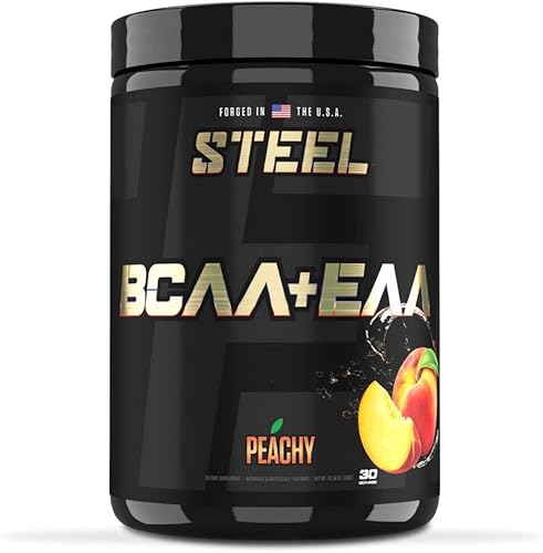 Miniatura 1 de Steel Supplements  Polvo BCAA EAA de alto rendimiento  Promueve el crecimiento muscular magro y la resistencia del entrenamiento  Relación 211 para