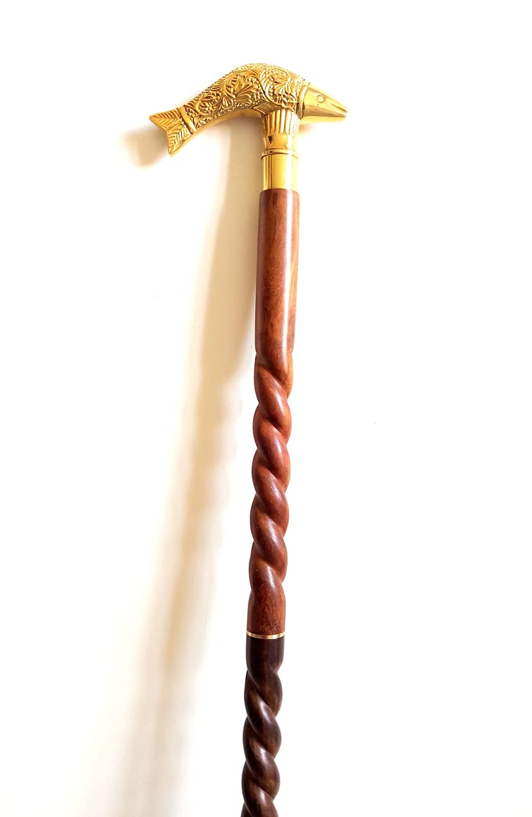 Amazon.co.jp: ゴールデンブラウン ウォーキング スパイラルスティック