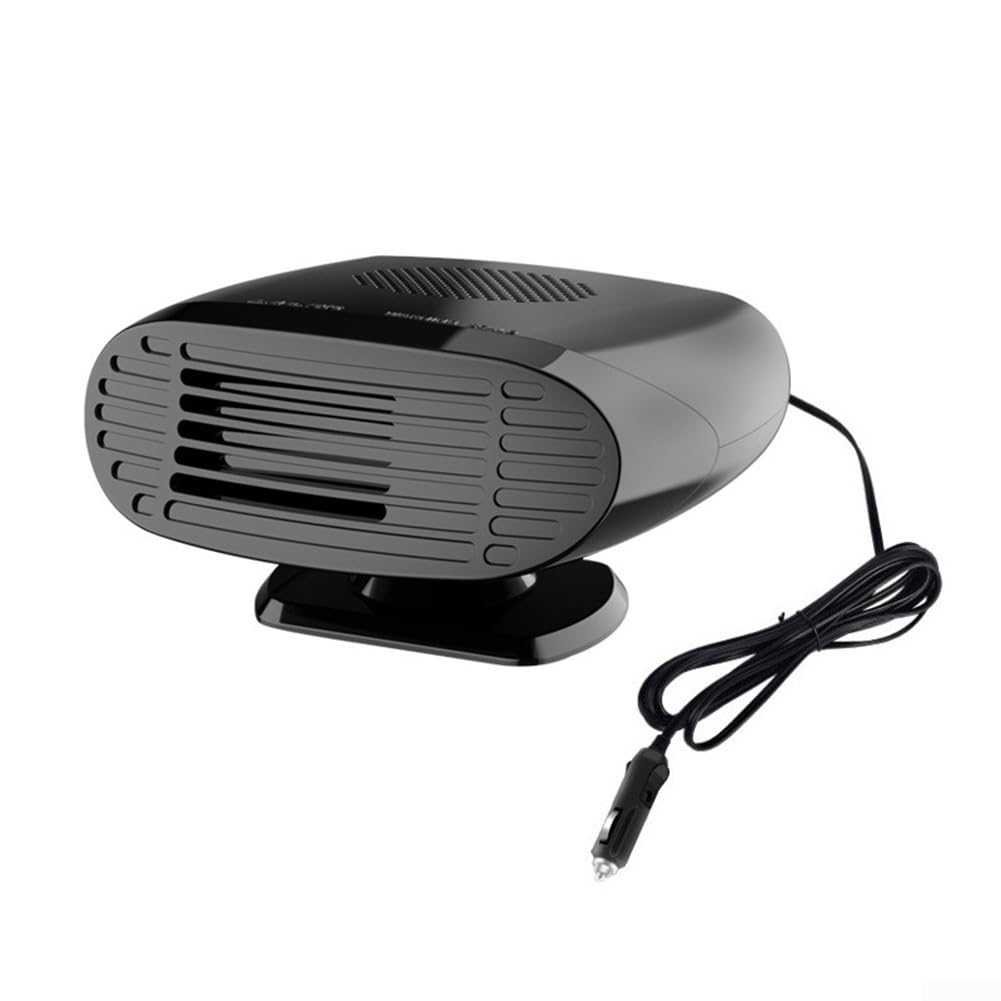 AYCDL Car Heater, Vehicle Heater Fan, Portable Car Heaters & Defroster, 2 In 1 With Air Purification, Cooling And Defrosting On Vehicle Dashboard,A-12V