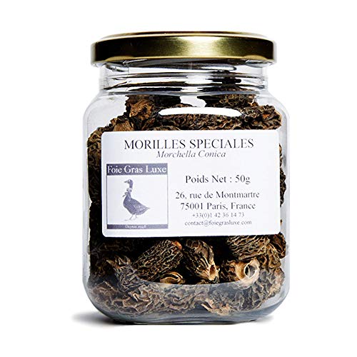Morilles conica séchées pour réussir vos sauces et plats de fêtes en famille