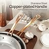 KOKHUB Pots and Pans Set 8 Pcs, Vintage Stainless Steel Cookware Set Non-Toxic, PFOA/PFOS/PTFE Free, Kitchen Cooking Set with Frying Pans, Saucepans, Oven & Dishwasher Safe, Induction Compatible #5