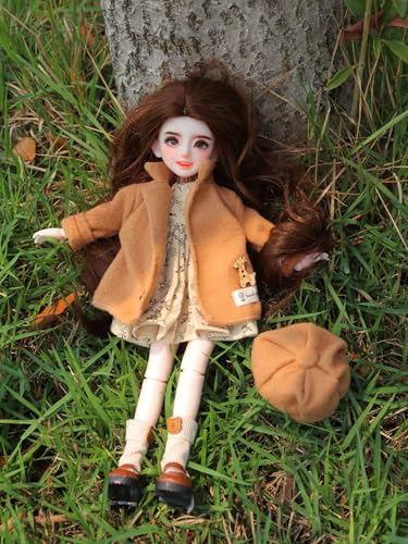 Muñeca Anime BJD articulada 30 cm con ropa y soporte miniatura 3