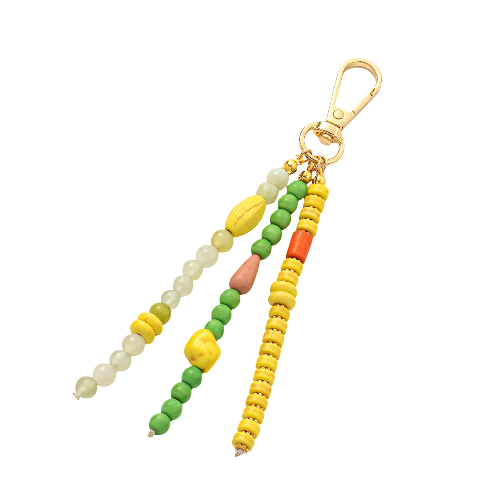 Baodss Stylish Kirsite Keychain With ABS Materials Bag Pendant For Keys And Bags Sturdy And Fashionable Accessory