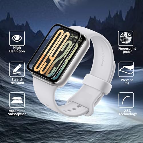 Zerrshoo 3 Pièces Protection écran pour Xiaomi Smart Band 9 Pro – vue 5