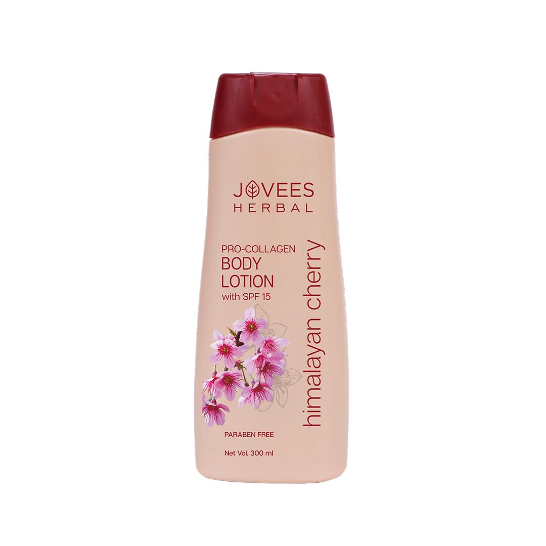 Jovees Herbal Himalayan Cherry Body Lotion For Smooth and Healthy Looking Skin | 72hr Deep Nourish Moisturizer for Women & Men 300ml-image-27