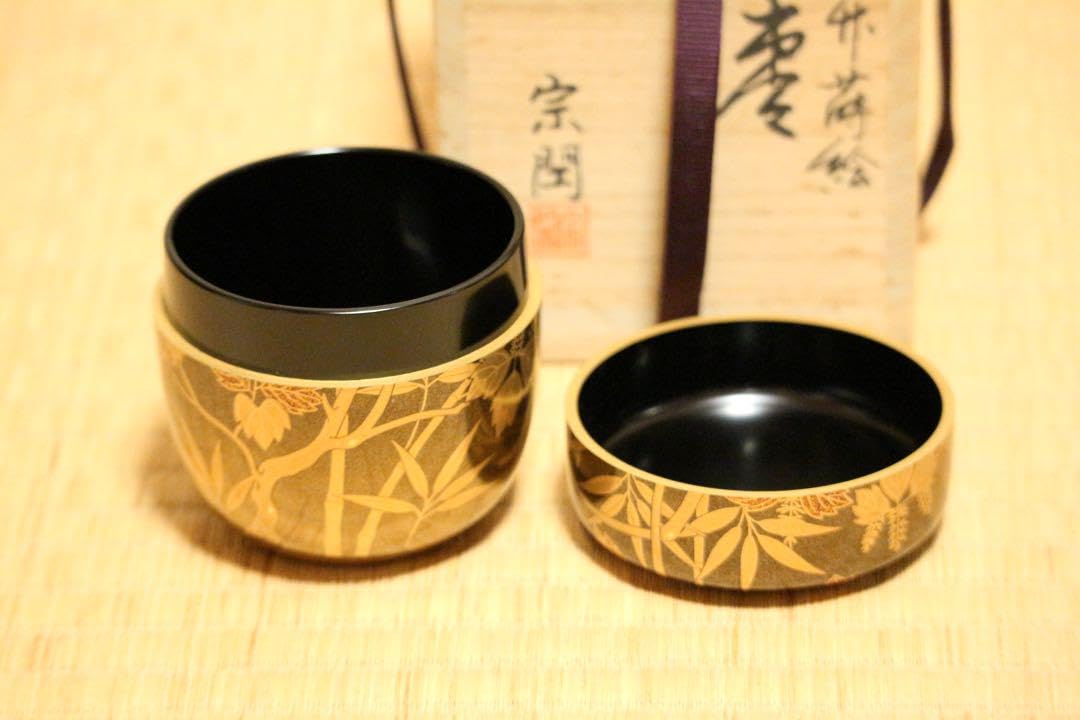 茶道具 桐竹蒔絵 大棗 宗尹作 棗 茶道具 桐竹蒔絵 大棗 宗尹作 棗 - メルカリ