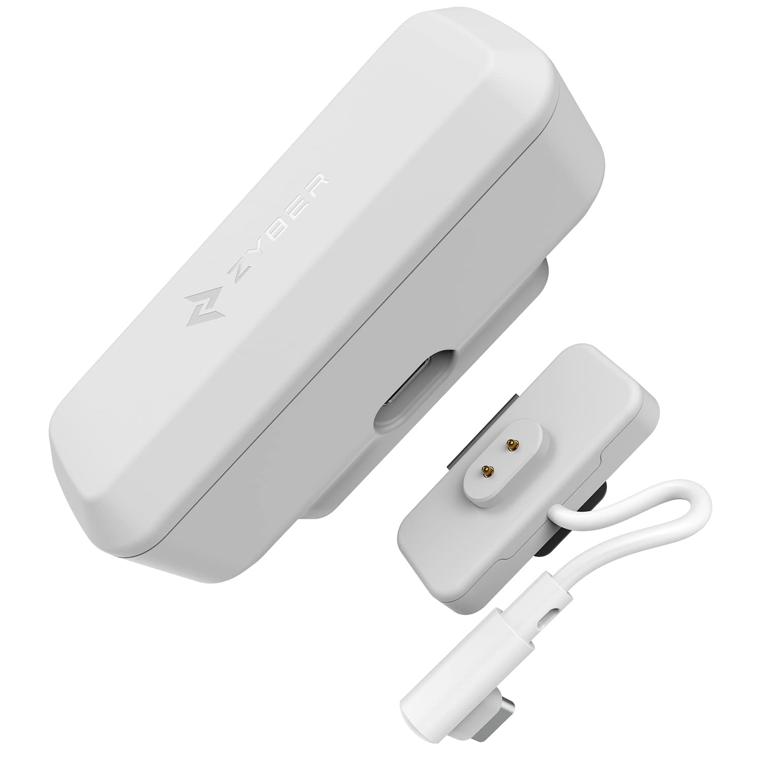 Zyber Banco de EnergíA de BateríA Magnética para Accesorios Quest 3, BateríA Recargable Compatible con Quest 2 Quest pro Pico 4, Que Ofrece MáS de 2 Horas Adicionales de Reproducción