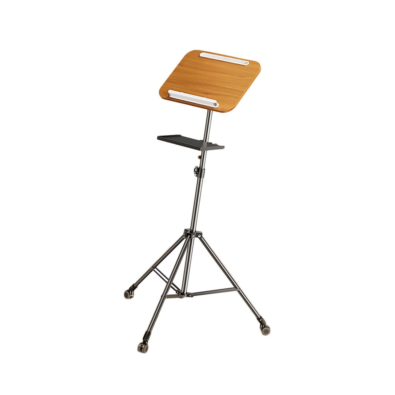 Soporte de lectura for trípode, soporte for exhibición de partituras | Ruedas omnidireccionales, fácil movilidad, for uso en oficina, hogar, escuela u otros lugares(Style 2)