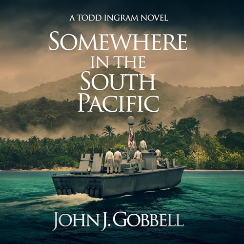 Diseño de la portada del título Somewhere in the South Pacific