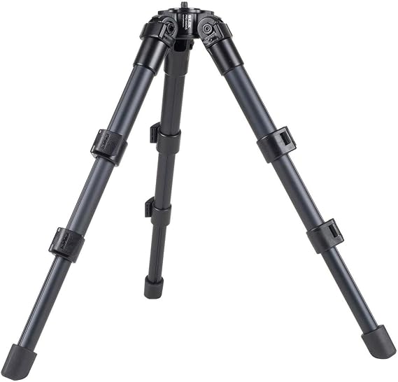 SLIK PRO AL-500DXS Heavy Duty Short Tripod Legs 16 Tall (613-501) - Folds Down to 11, Weighs 1.75lbs, Supports 22lbs - Great for Table Top or Ultra Low-Angle Photography