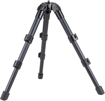 SLIK PRO AL-500DXS Heavy Duty Short Tripod Legs 16 Tall (613-501) - Folds Down to 11, Weighs 1.75lbs, Supports 22lbs - Great for Table Top or Ultra Low-Angle Photography