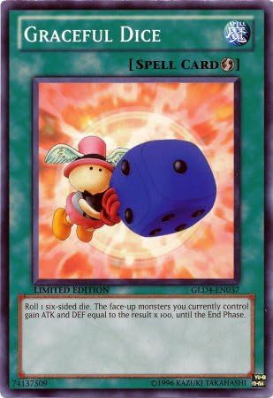 Yu-Gi-Oh! - Graceful Dice GLD4-EN037 Common - Gold Series 4