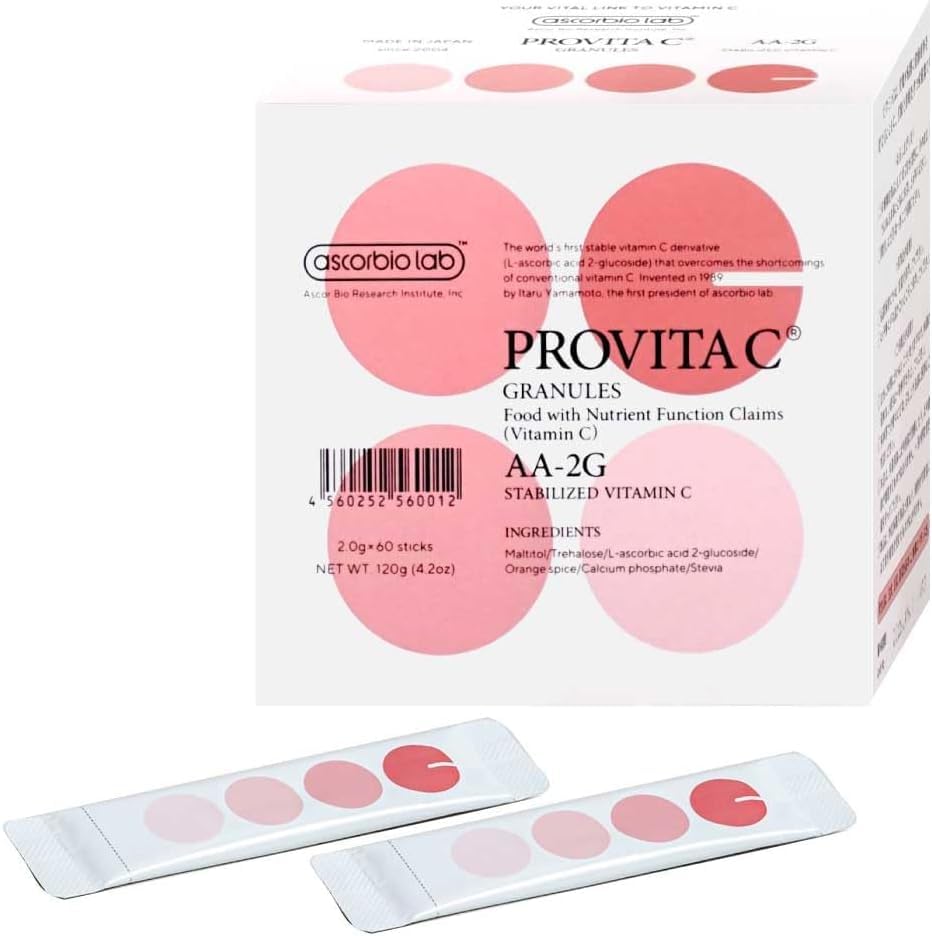 Amazon | プロビタC PROVITAC 120g (2.0g×60包) 3箱 | アスコルバイオ 