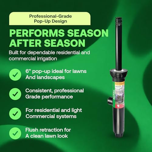 Image of Rain Bird 1806VAN 1800 Series Professional, 6 Inch Pop Up Sprinkler Head