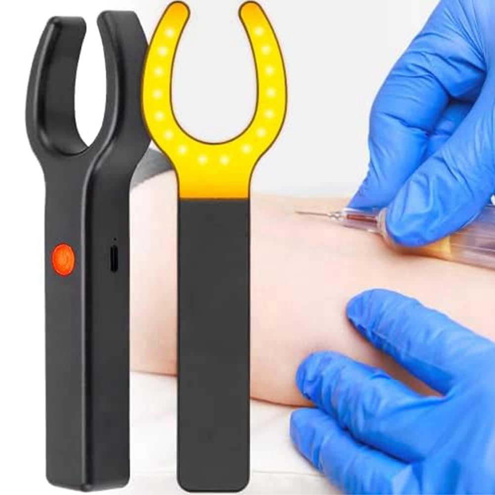 Transiluminador de ligero LED portátil adecuado para uso en enfermera