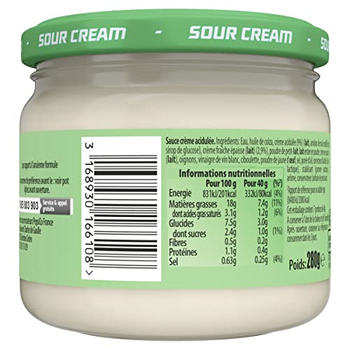 Doritos sauce apéritif goût crème aigre le pot de - vue 5