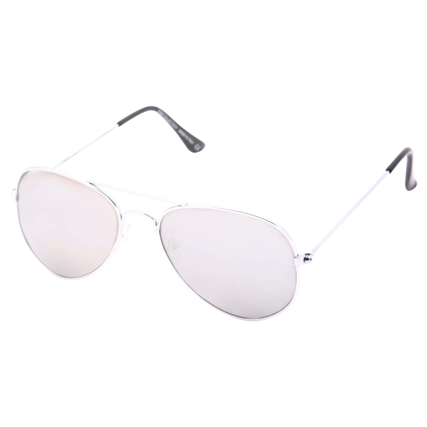 Gio Collection UV Protected Aviator Men Sunglasses (58 I Transparent Lens)