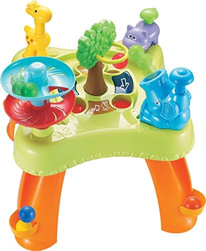 Small World Toys Animal Ball Chase Activity Table Table, Table
