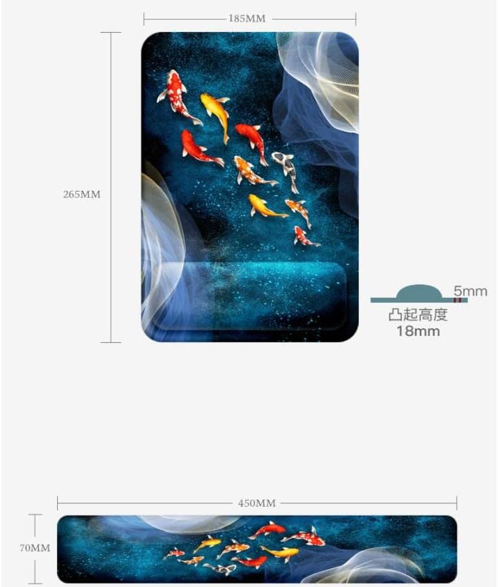 Wrist Pad Computer Office Notebook Memory Foam Padded Set Black Wrist Rest Keyboard Hand Rest