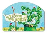 YardDeSign Shamrocks and Ladybugs Yard Sign 71288