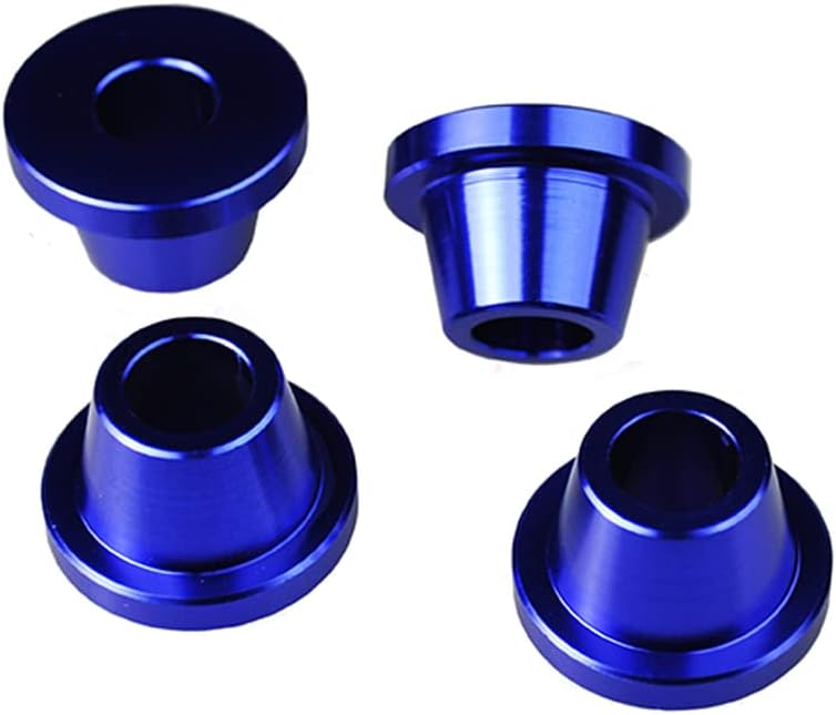 SCAR Handle Bar Rubber Killer Cushion Damper Solid Cones Bushing Compatible with YAMAHA YZF YZFX WRF 250 450 YZ450F WR250F WR450F YZ450FX 14-26 - Blue