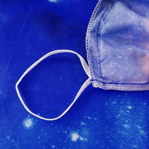 SDIII 3PCS Blue Galaxy Duvet Cover Set Queen, 1 Duvet Cover and 2 Pillowcase, Cute Duvet Cover for Kids Boys Girls and Teens, Zipper and Corner Ties - Image 5
