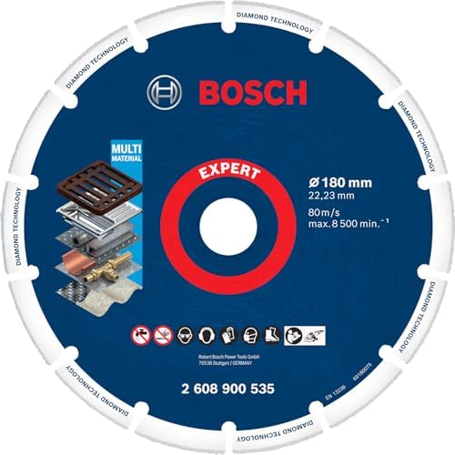 Bosch Professional 1 x Cutting Discs Expert Diamond Metal Wheel, ...