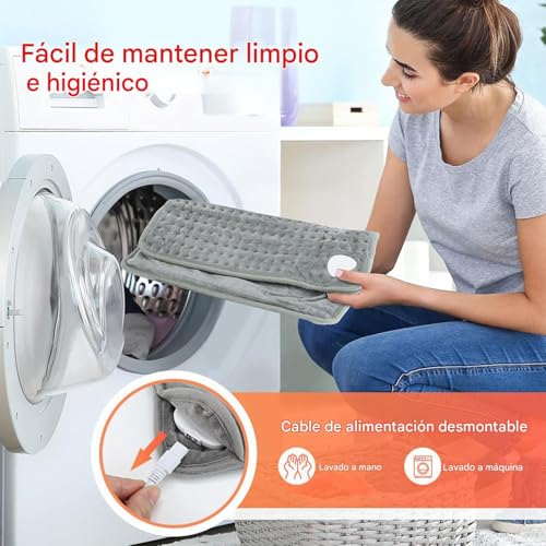 Calentador de pies eléctrico recargable USB y reposapiés para oficina 5