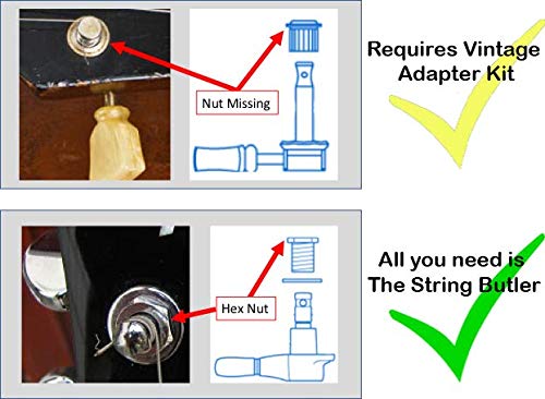 The String Butler V3 Gold (Gold And Silver) - Best Guitar Upgrade To Improve Tuning Stability #TOP4