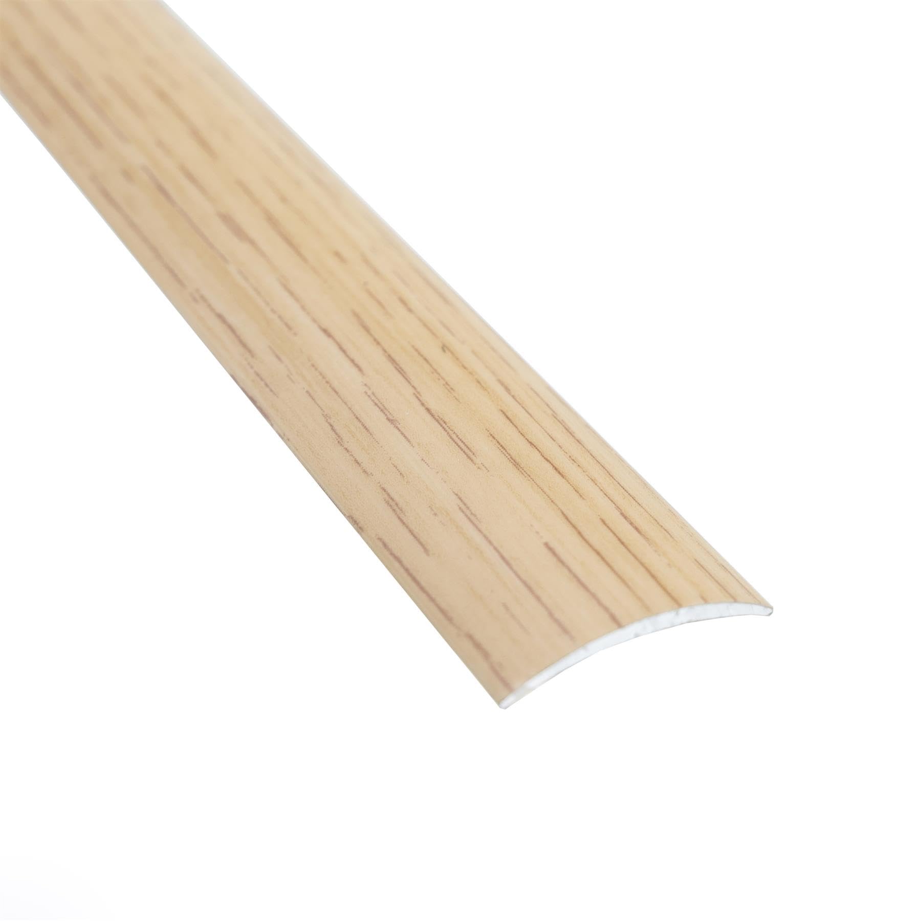 IANPAV Flat SELF-Adhesive Wood Effect Aluminium Door Floor Edging BAR Strip Trim Threshold 930 x 30mm A03, Beer Oak