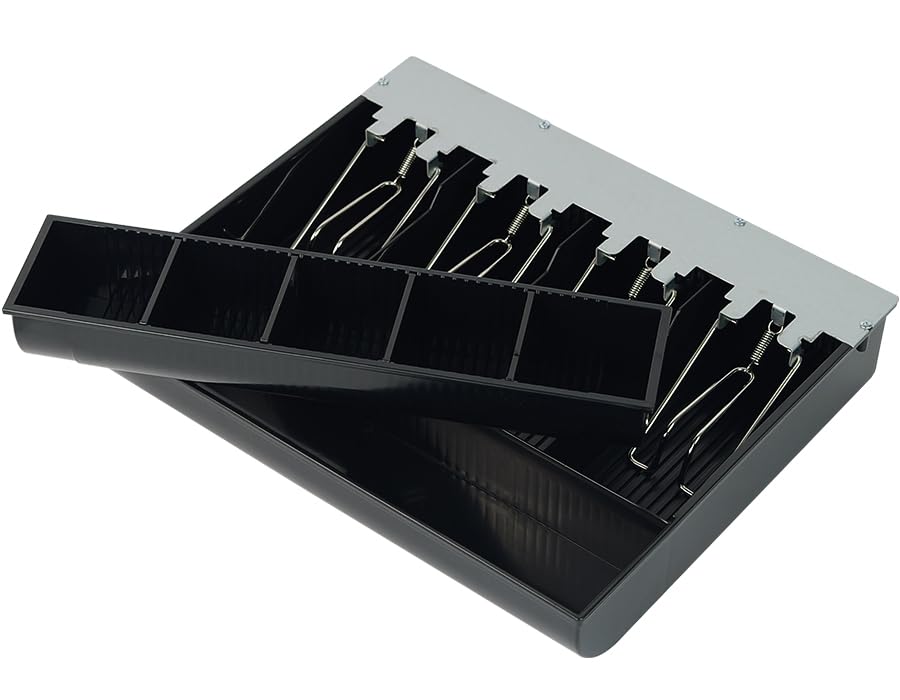 Vassoio Porta Soldi Per Cassieri - Organizer Con Compartimenti Per Banconote E Monete - Foto 4