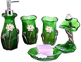 ● 5, se puede utilizar como un dispensador recargable de jabón, loción, detergente, champú, acondicionador, etc. El dispensador de jabón de cerámica es muy adecuado para su baño, habitación de invitados o cocina donde lo necesite.