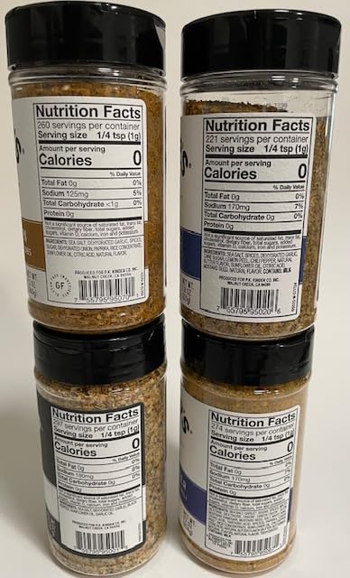 Seasoning Set, KINDERS, Grilled Chicken 9.2oz, Cowboy Butter 9.7oz, Prime Rib 7.8oz, The Blend 10.5oz, Pantry Essential Assortment, Variety 4 Pack, Spices Rubs Seasonings