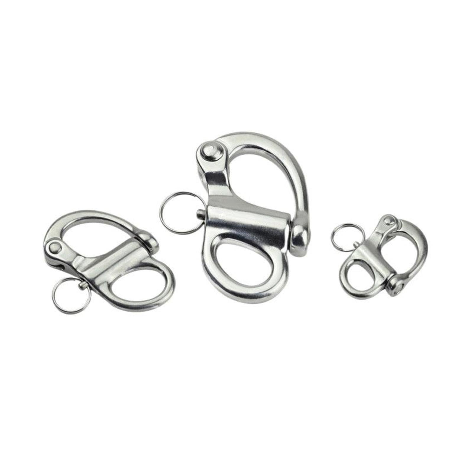 Generisch 2 Stück Feste Schnappschäkel For Boot Und Armband